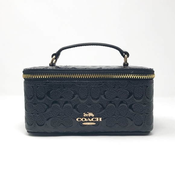 🦋LAST ONE🦋COACH Vanity Cosmetic Jewelry Case - Picture 2 of 8